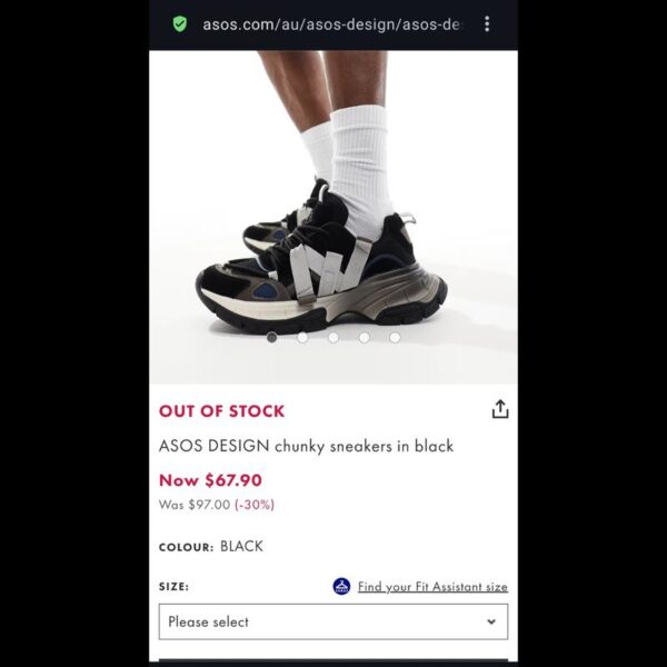 Кроссовки ASOS