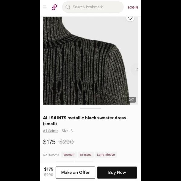 Платье ALLSAINTS