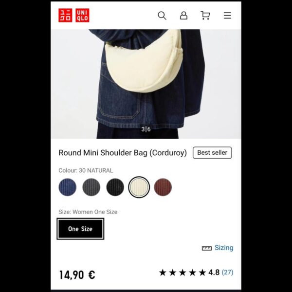 Сумка UNIQLO